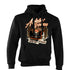 Biker Hoody Hoodie Vintage Motorcycle Classic Bike Custom Chopper Achin Bones